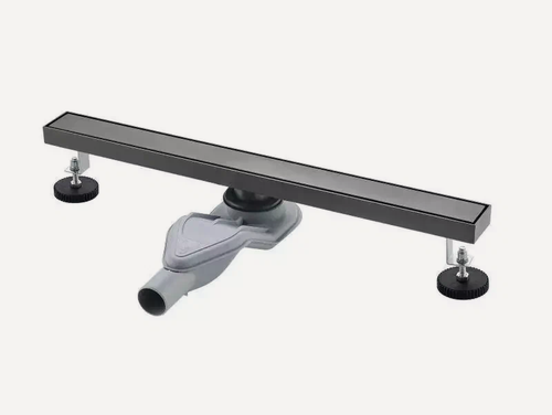 Изображение товара Трап для душа, линейный, латунь, 700мм Grocenberg T700BG Графит