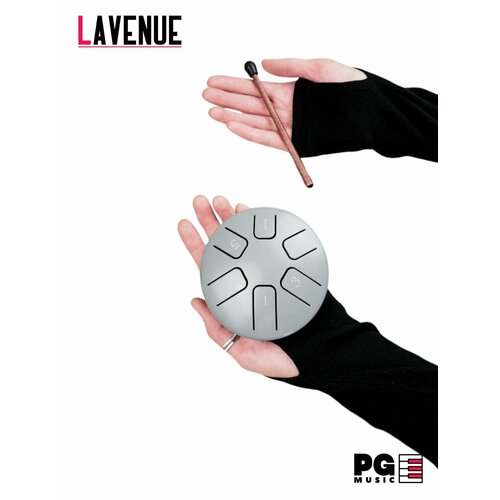 LAVENUE 9C6 Стасюша - Глюкофон мини 6 лепестков сталь идеально для медитации обучения и сада 1200₽