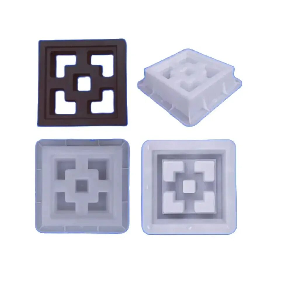 Изображение Форма для пустотелого кирпича Brangdy 20x20x6см, 13