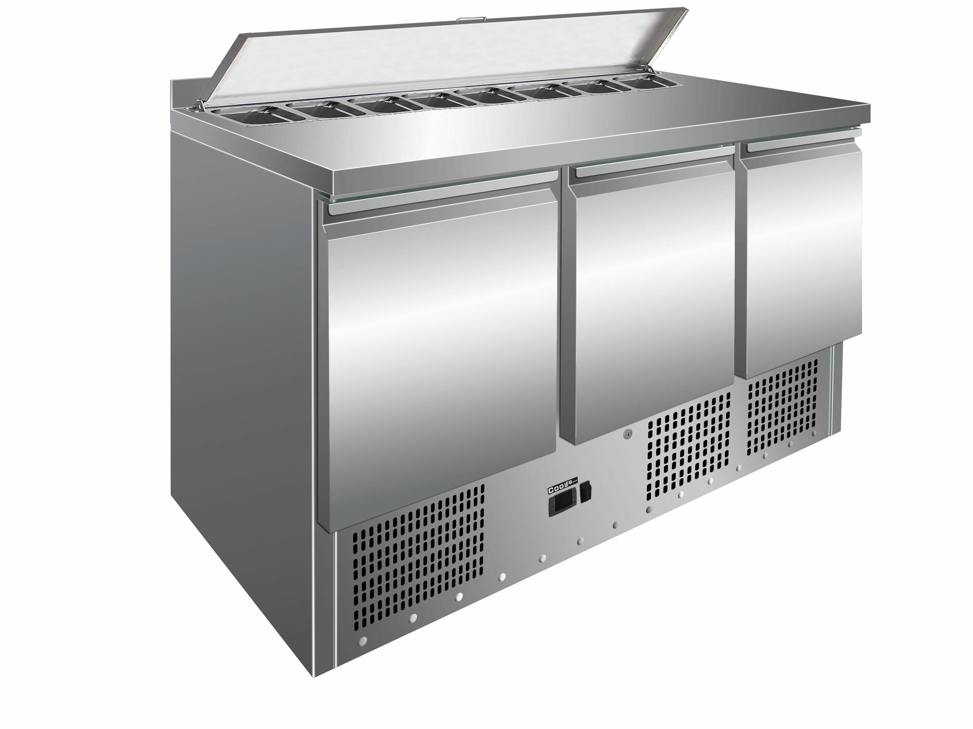 Стол холодильный для салатов COOLEQ S903-8GN 1/6 400 л 1365x700x880 мм