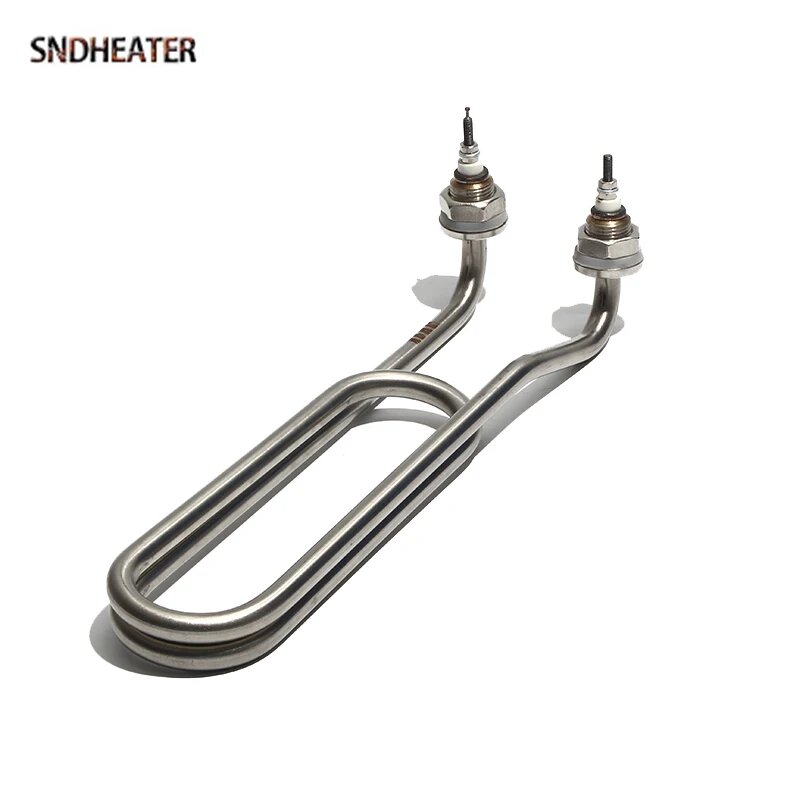 SNDHEATER Водяной нагревательный элемент 220 380В 2 3 4 кВт  M16 Thread  220 В  290mm 4KW
