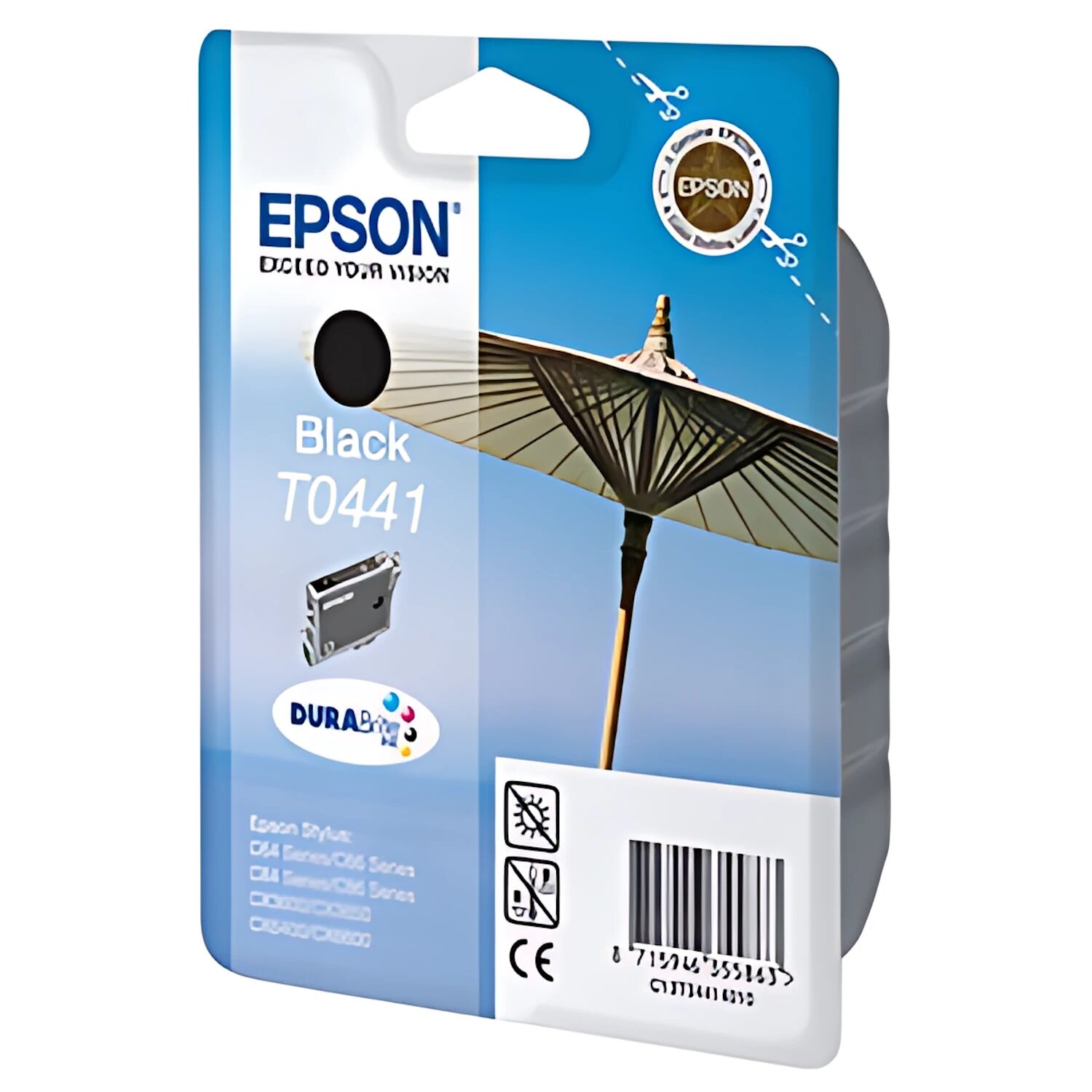 Картридж Epson T0441 Black черный C13T04414010