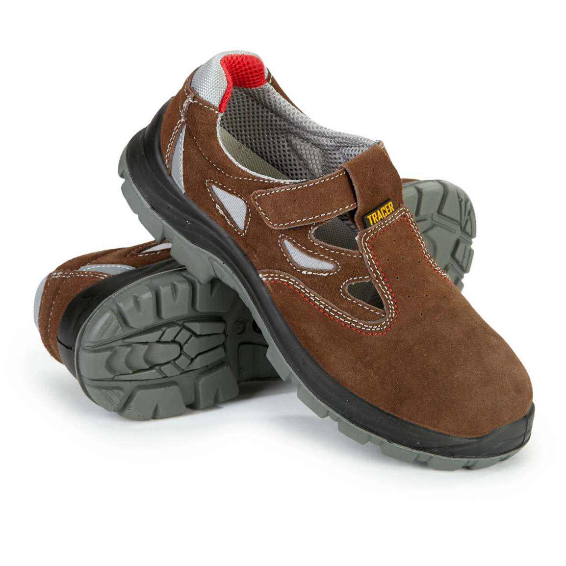 Полуботинки с перфорацией летние/демисезонные "Трейсер-Актив" цвет коричневый - 40