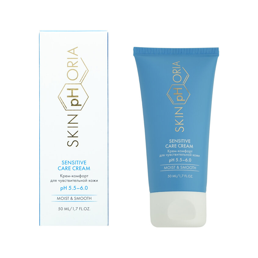 Крем-комфорт для лица Skinphoria Moist&Smooth для чувствительной кожи, 50 мл
