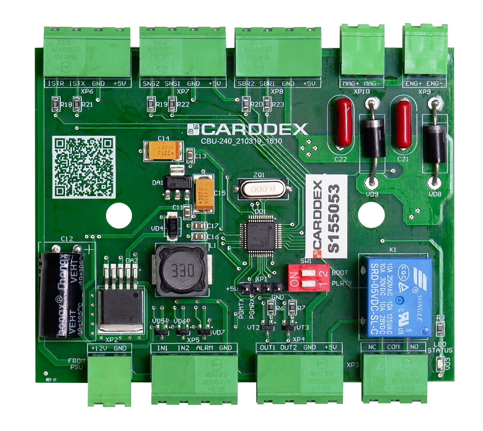 Контроллер «CBU-240» для турникетов Carddex серий 