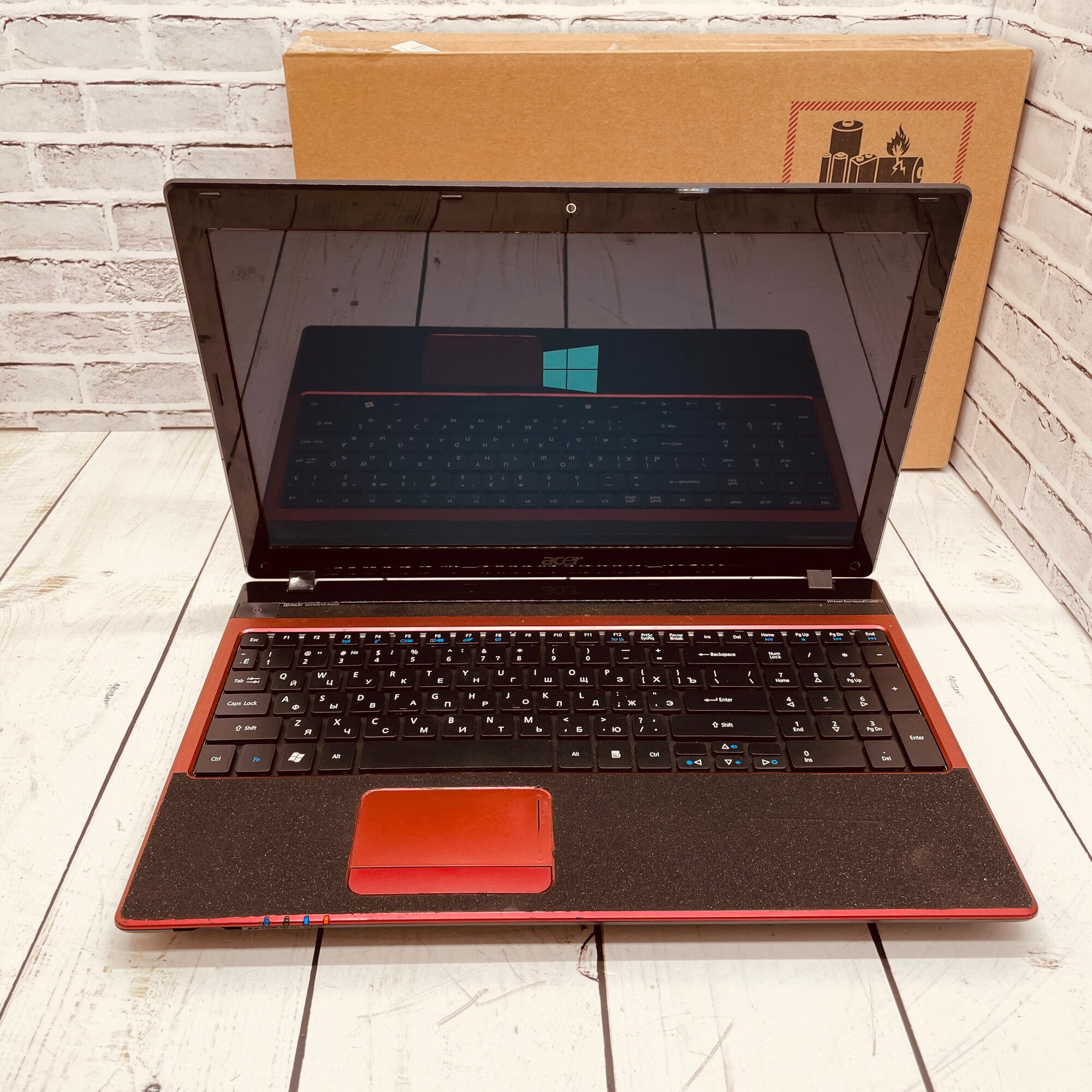 Игровой ноутбук 15,6, Acer Aspire 5750, Intel Core i3 2310M, 4 Gb DDR3, 1000 Gb HDD, GeForce GT540M