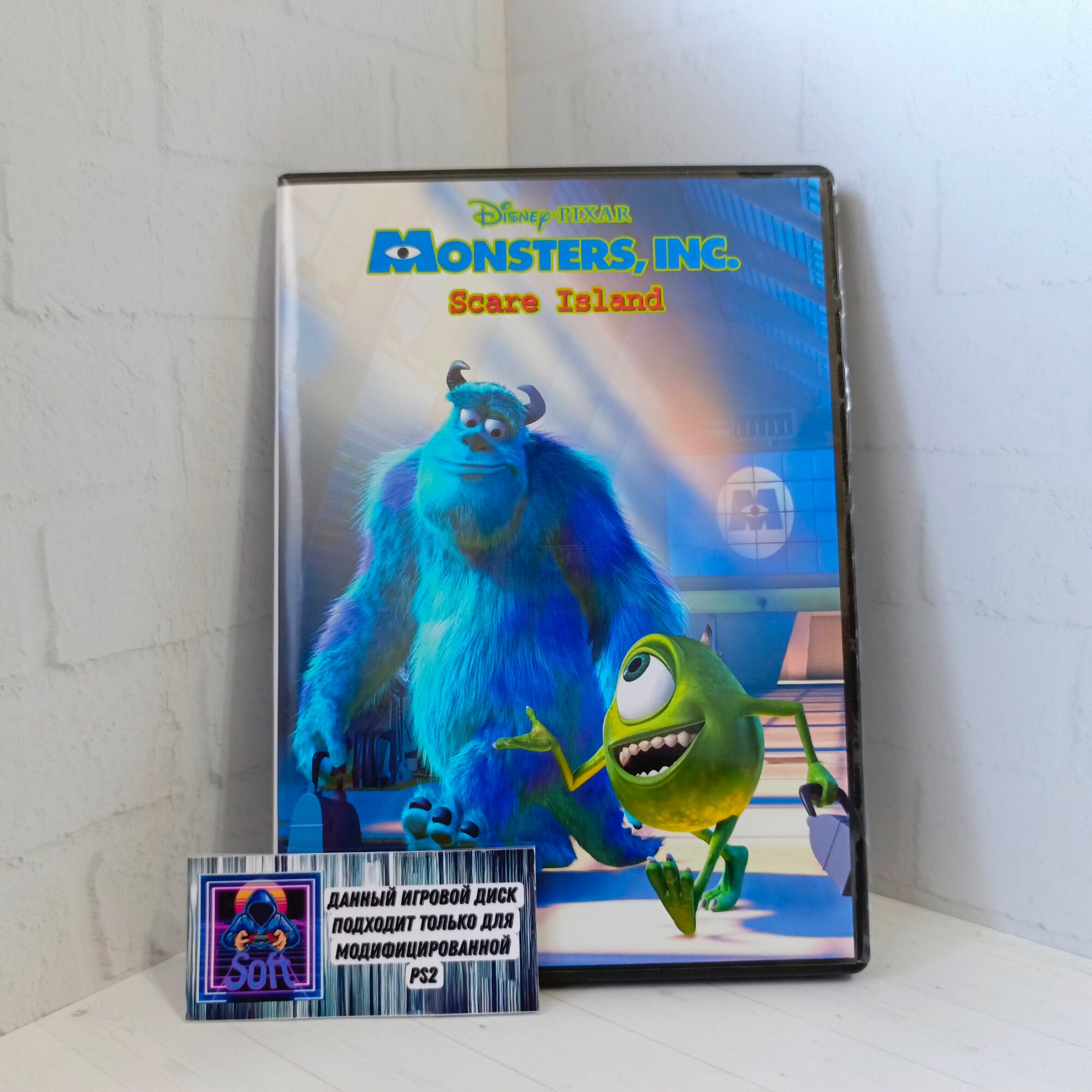 Игра Monsters, Inc: Scare Island для PlayStation 2 (PS2)