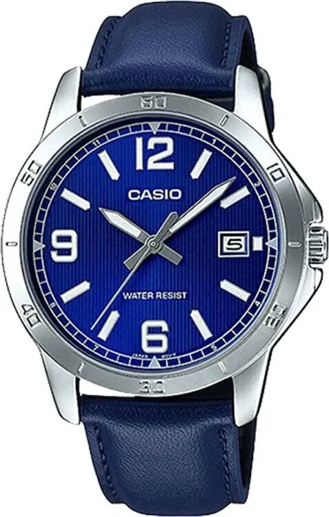 Наручные часы CASIO, серебристый/синий