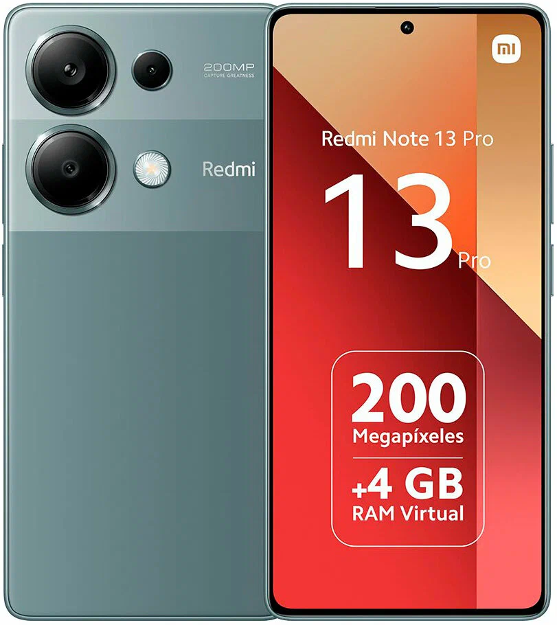 Смартфон Xiaomi Redmi Note 13 Pro 4G 12/512 ГБ Global, Dual nano SIM, forest green