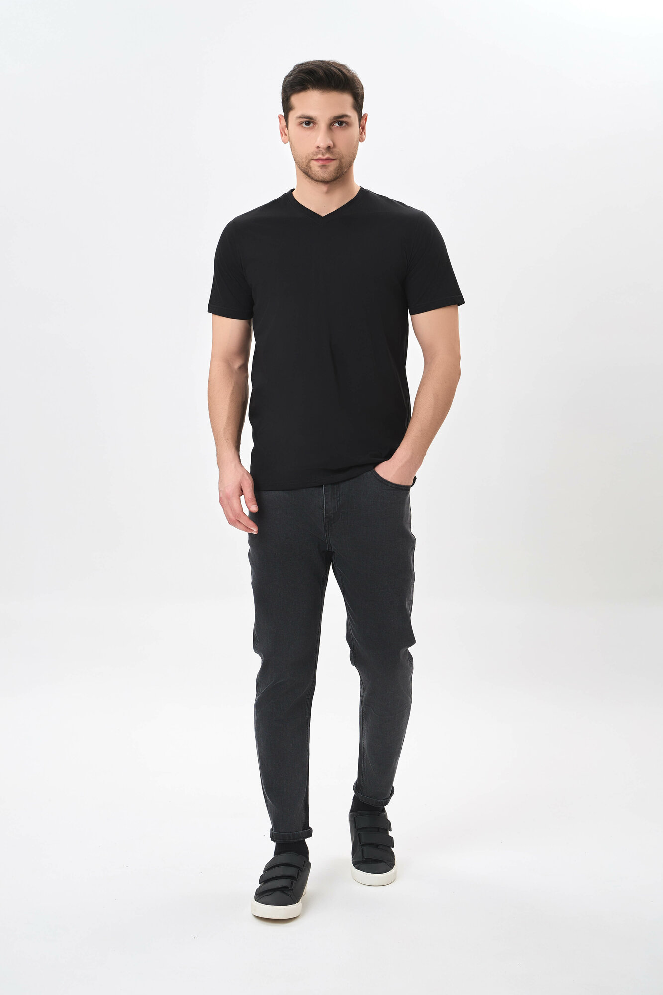 Джинсы TERRA PRO, размер 30, black