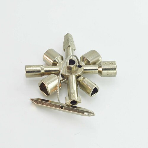 Ключ крестовой 8-лучевой для стандартных шкафов и систем запирания 666₽