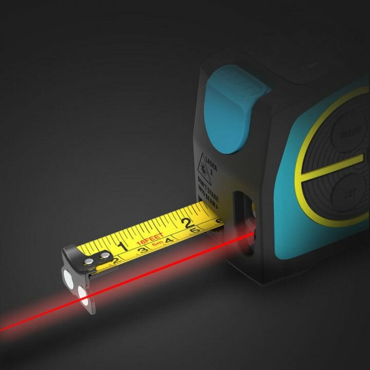 Изображение Умная рулетка лазерная Mileseey Laser Distance Measuring Tape DT10