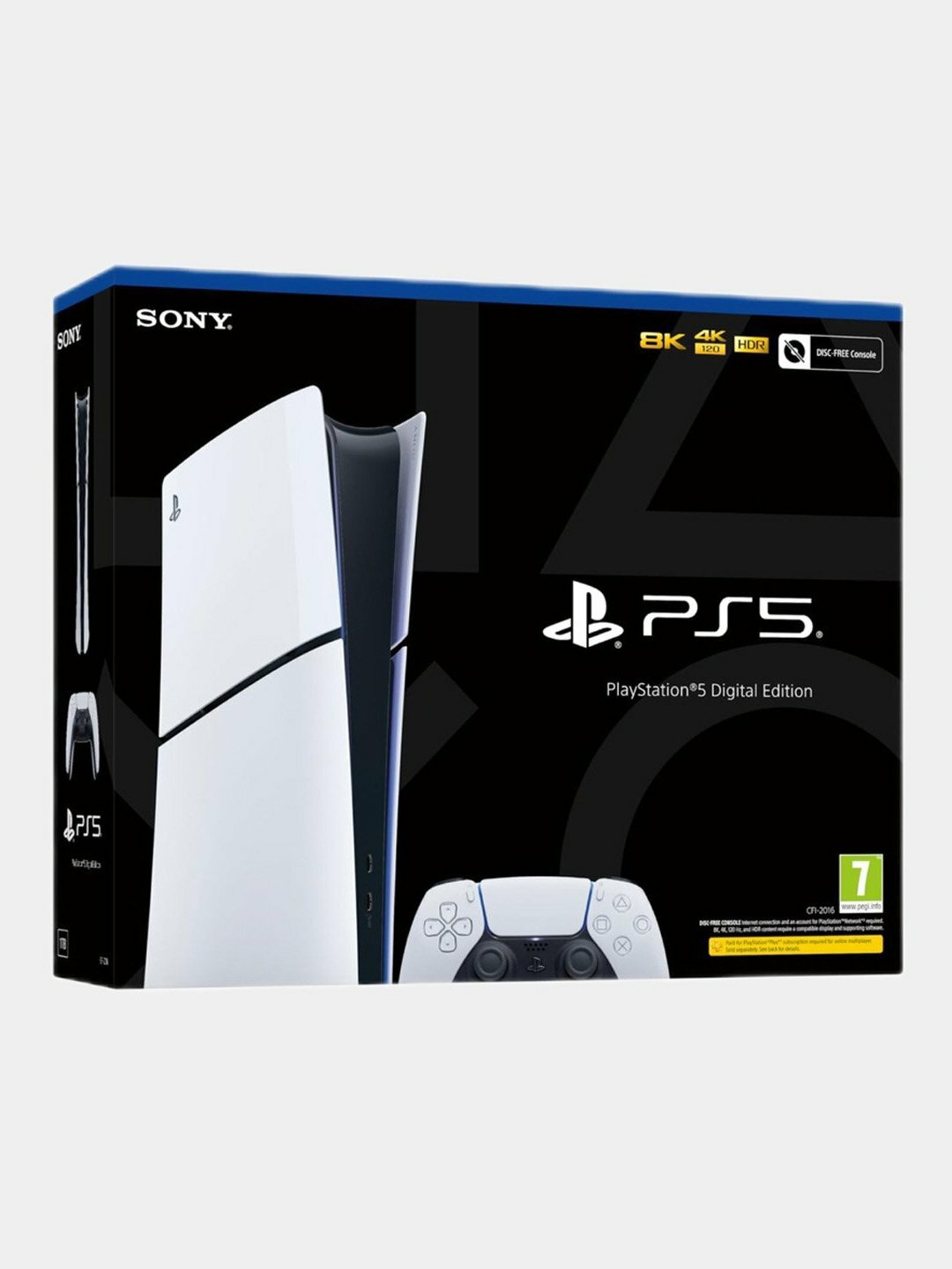 Игровая приставка Sony playstation 5 slim digital edition 1 TB, без дисковода — фото 1