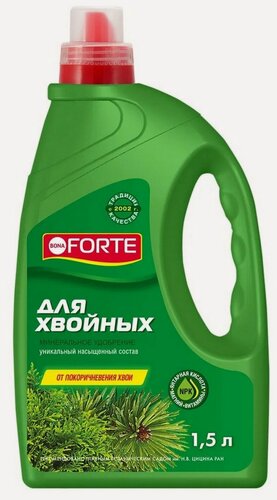 Изображение товара Удобрение для хвойных Bona Forte 1,5 л