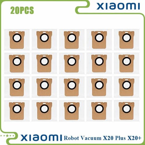 Запчасти для робота-пылесоса Xiaomi X20+/X20 Plus, 20PCS