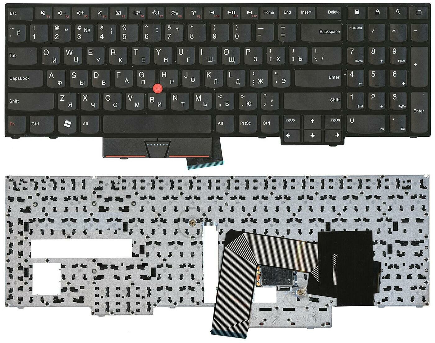 Клавиатура для ноутбука Lenovo ThinkPad Edge E530 E535 E530c черная