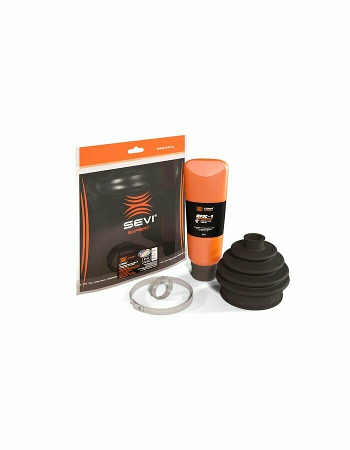 Чехол привода наружный с хомутами и смазкой 160гр. "Сэви-эксперт" ВАЗ 2108-2115 1117-1119 2170-2172 2190-2192 21 SEVI 6110