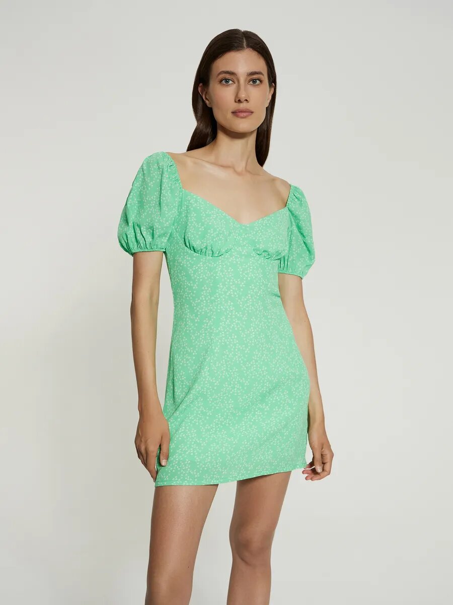 Платье ANNA PEKUN 2024, размер M, зеленый