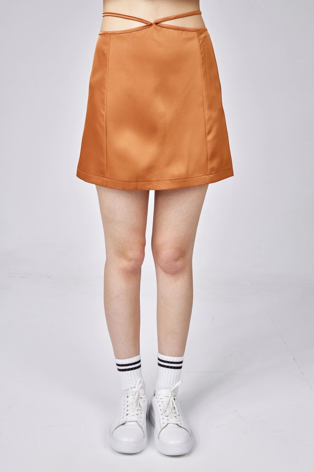 Юбка Selfie, размер L, терракота — фото 1