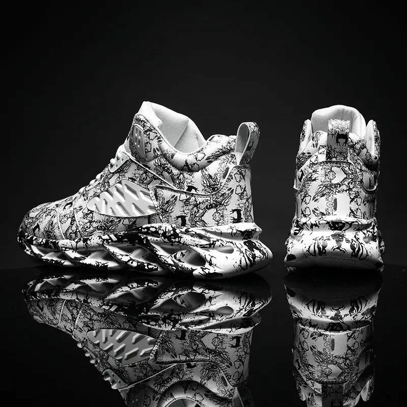 Кроссовки , размер 40, бело-черный