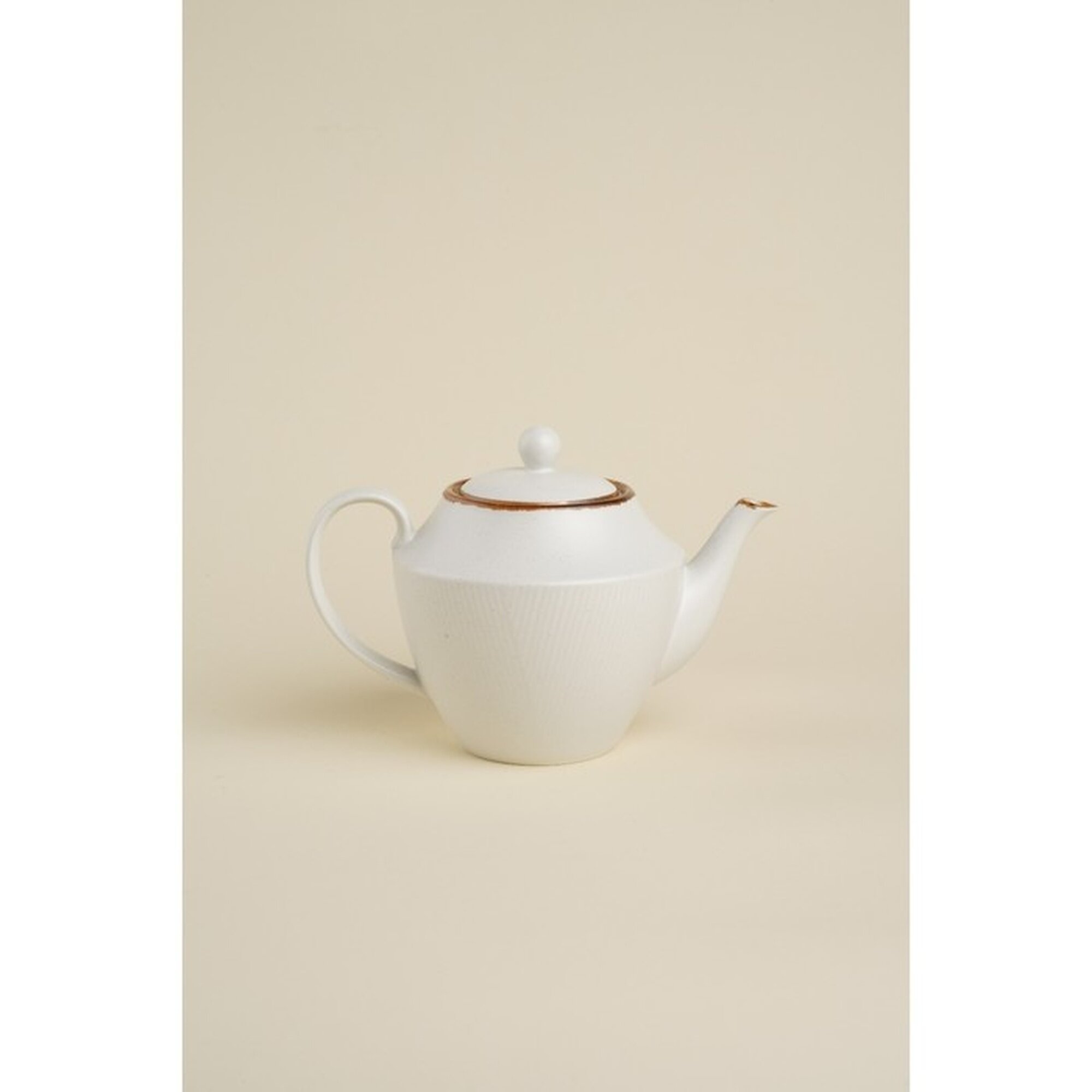 Заварочный чайник SL Home «Волна в камне» 1 л 22×13×155 см фарфор белый