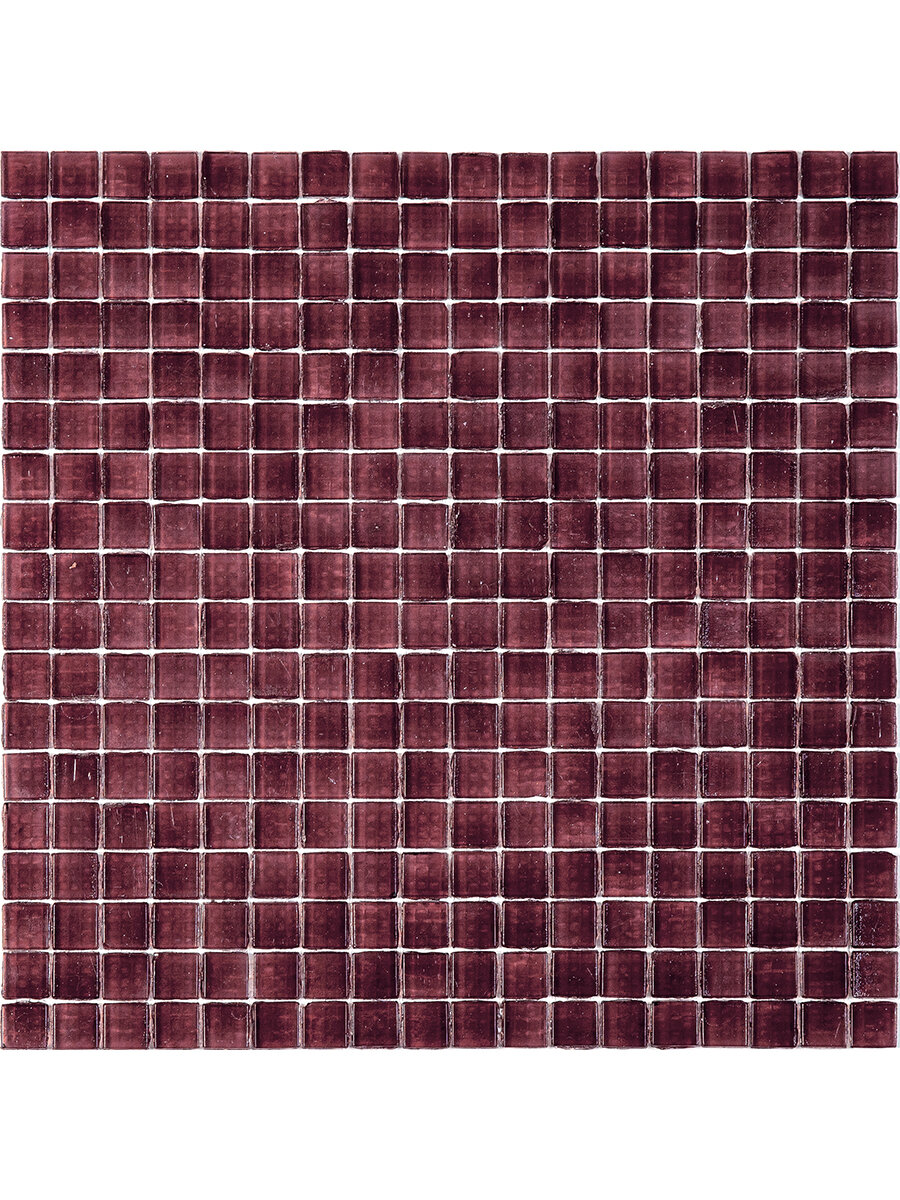Плитка мозаика из стекла на бумаге Alma Mono Color Glice, размер листа 295х295 мм, чип 15х15 мм, толщина 4 мм