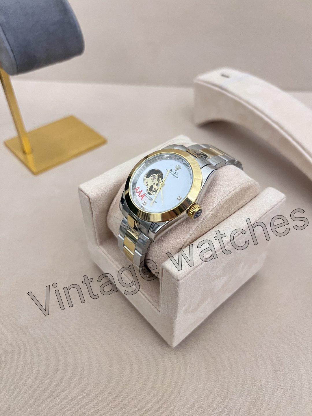 Наручные часы, серебристый — фото 1