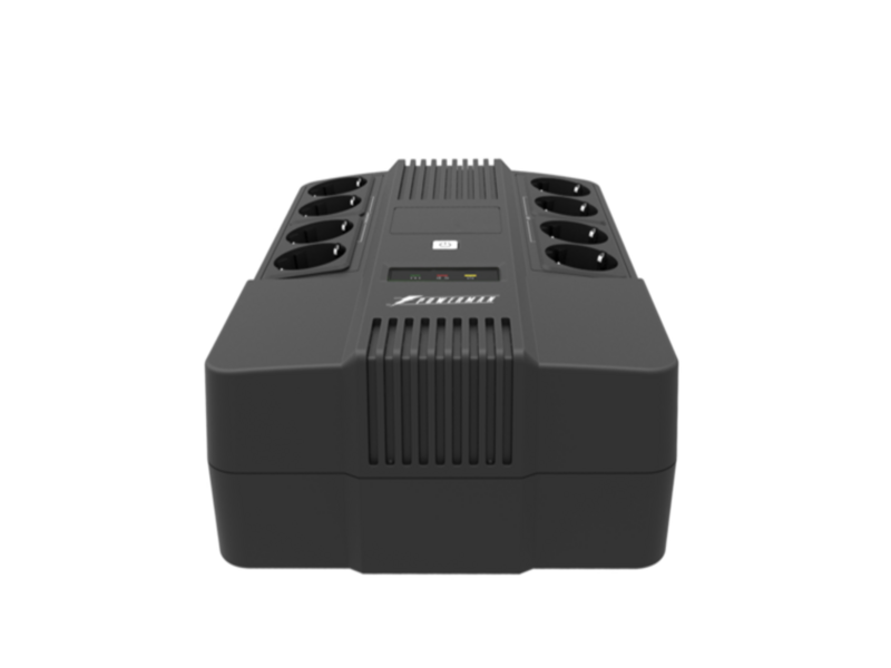 Ибп POWERMAN Brick 1000 линейно-интерактивный 1000ва 600вт 4 евророзетки с резервным питанием 4 евророзетки с фильтрацией батарея 12в 9ач 1 шт 309мм х 202мм х 93мм 5.6 кг. ибп POWERMAN Brick 1000 линейно-интерактивный 1000ва 600вт 4 евророзет