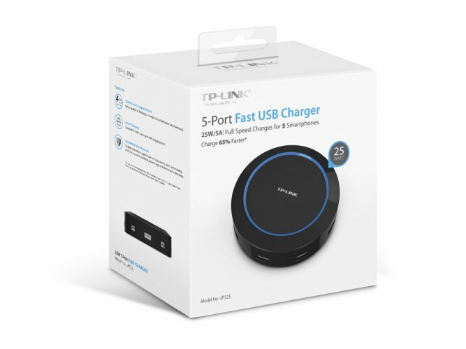 TP-Link UP525 25W 5-портовая USB Зарядка