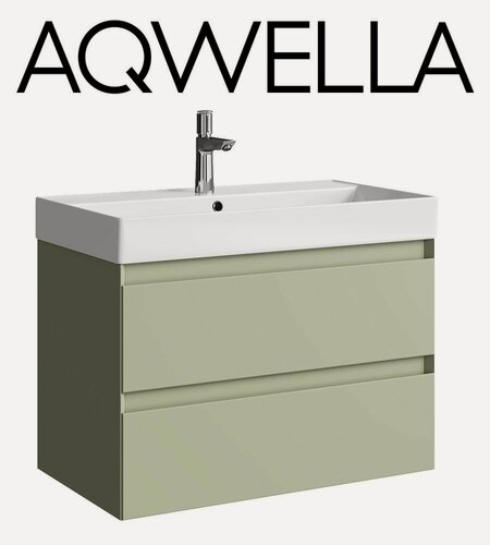 Изображение товара Тумба под раковину Aqwella Geometria 80 GE01082SH