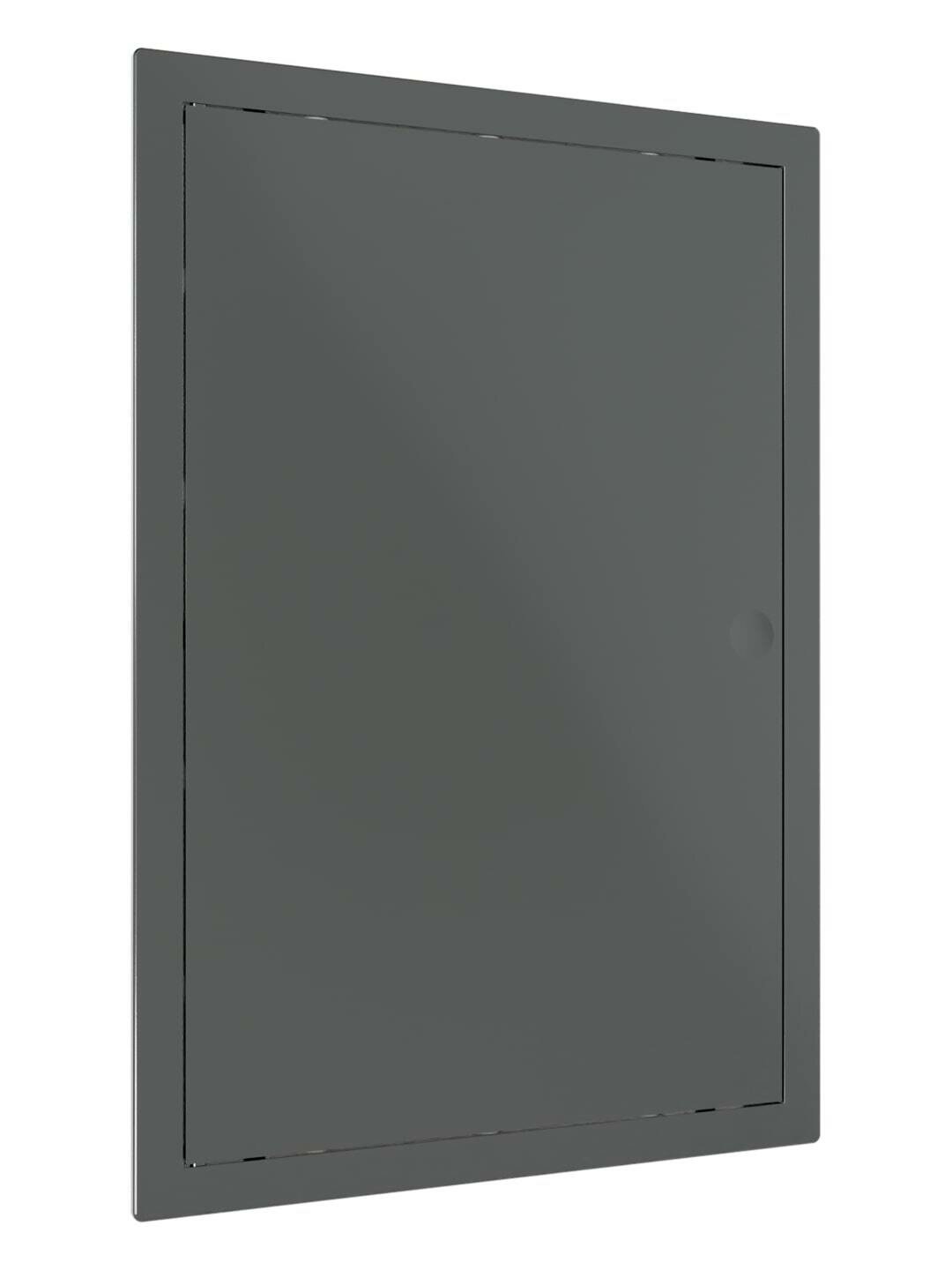 Люк ревизионный LN фланец 200х300 нажимной 223х323 пластик Gray EVECS