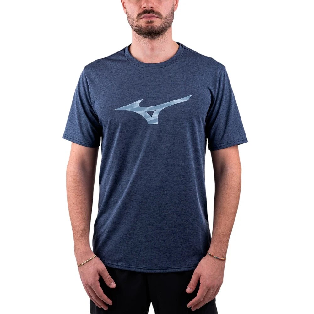 Футболка Mizuno, размер XL INT, синий