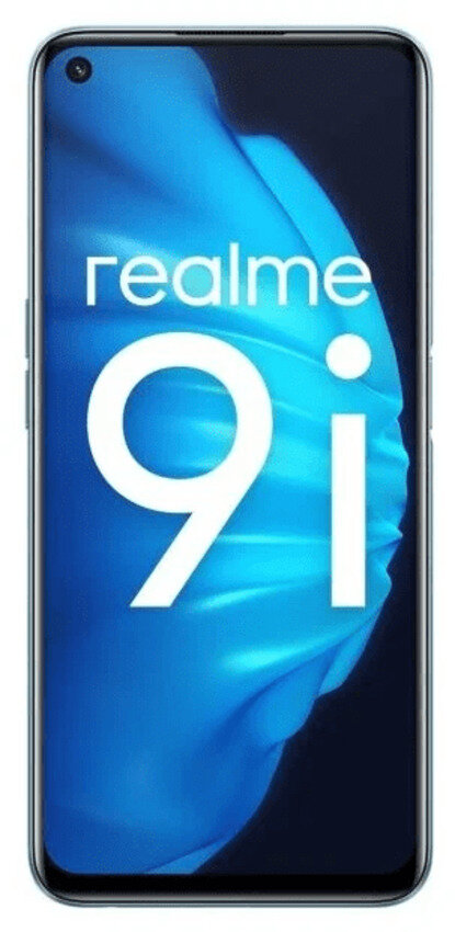 Смартфон Realme 9i Prism Blue 6/128GB, Android 11, 50МП, синий — фото 1