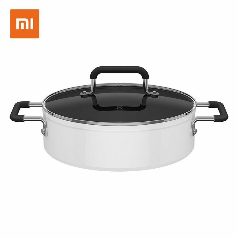 Кастрюля для супа в индукционной плите из Xiaomi Mijia, кастрюля для приготовления пищи, 26 см, термостойкая G