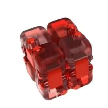Кубик-конструктор XIAOMI MiTu Colorful Fingertip Block (ZJMH02IQI), Кубик-конструктор XIAOMI MiTu Colorful Fingertip Block (ZJMH02IQI), тёмно-красный