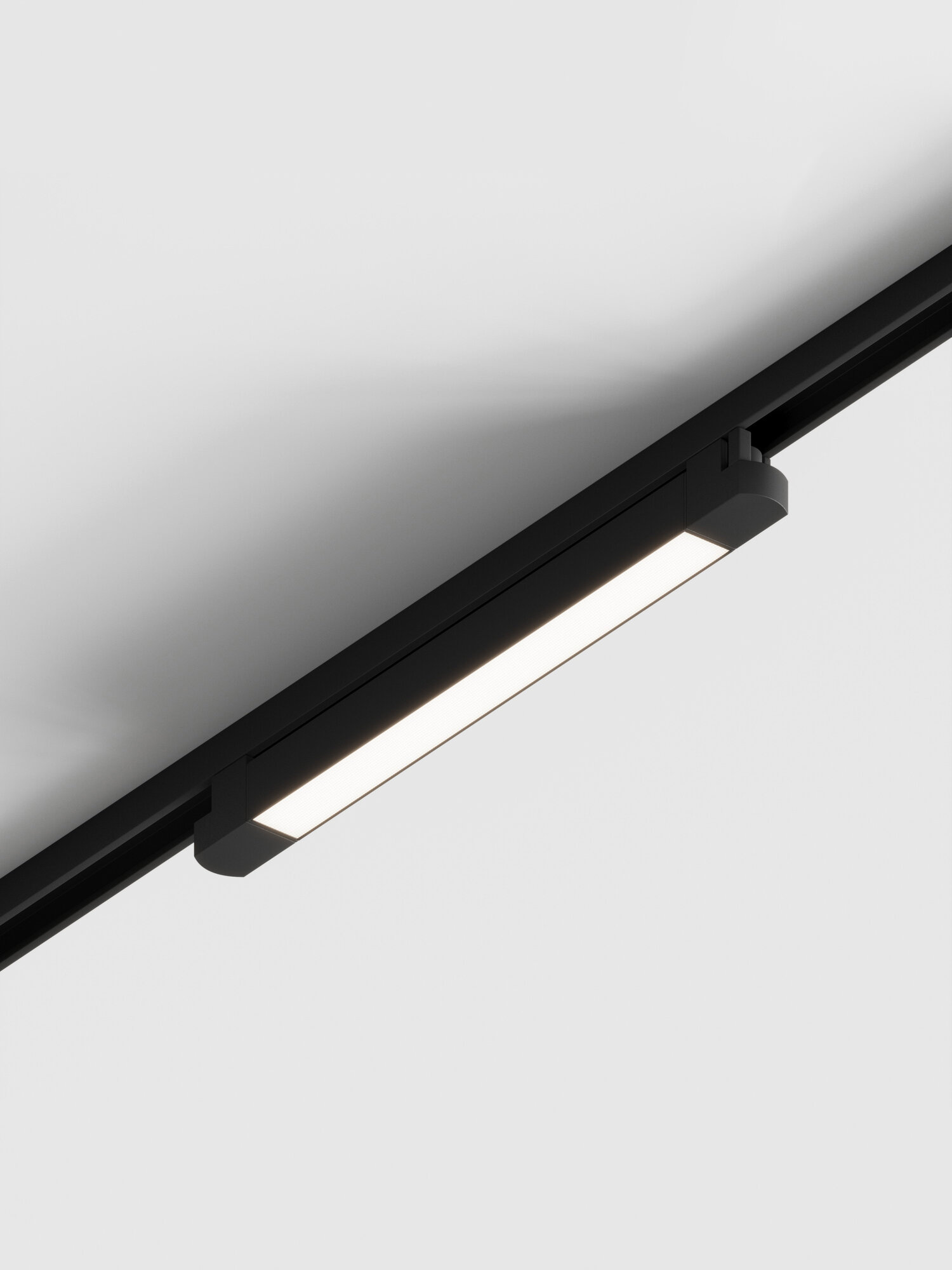 Трековый линейный светильник Skylite HSBL_0024 Однофазный, 477мм-4000К, 24Вт, чёрный — фото 1
