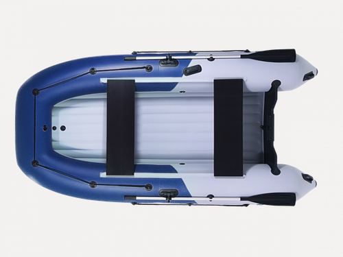 Изображение товара Надувная лодка НДНД Grouper 335W (серо-синий)
