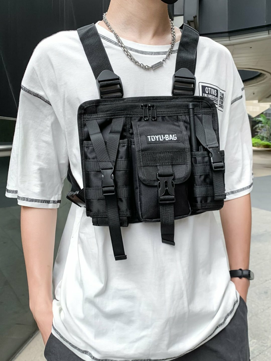 Сумка  TOYU-BAG Urban Tactical Chest Rig, black