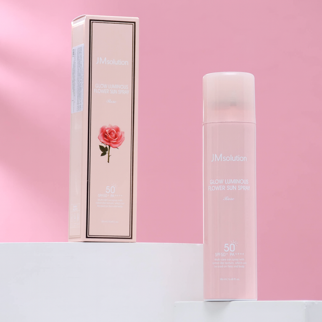 Спрей солнцезащитный JM solution Sun Spray Rose SPF50+, аромат розы, 180мл