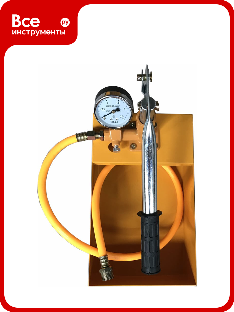 Опрессовочный насос ручной Black Gear BG 99604 5л  25 бар 46988