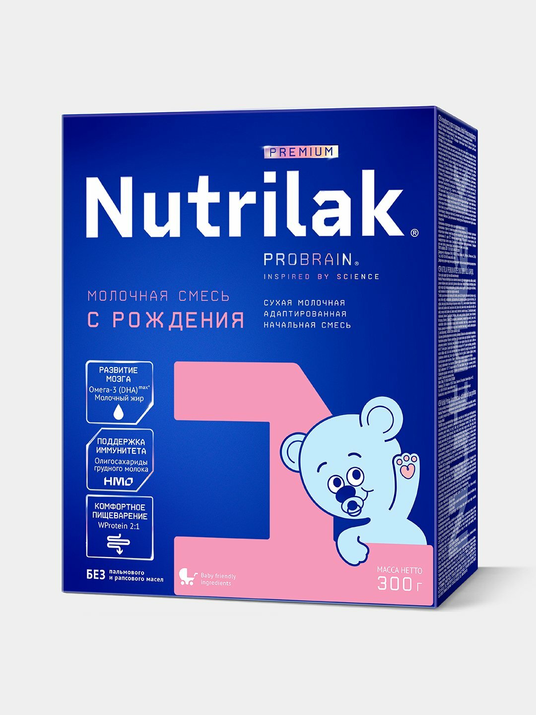 Смесь Nutrilak Premium, сухая, начальная, для детей с рождения, 300г