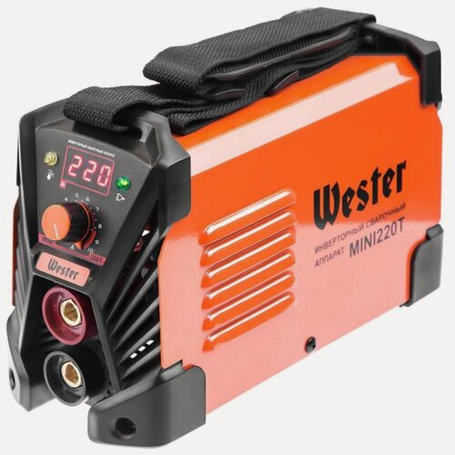 Изображение товара Инвертор сварочный WESTER MINI 220T 30-220A 155В ПВ60% 1.6-5.0мм