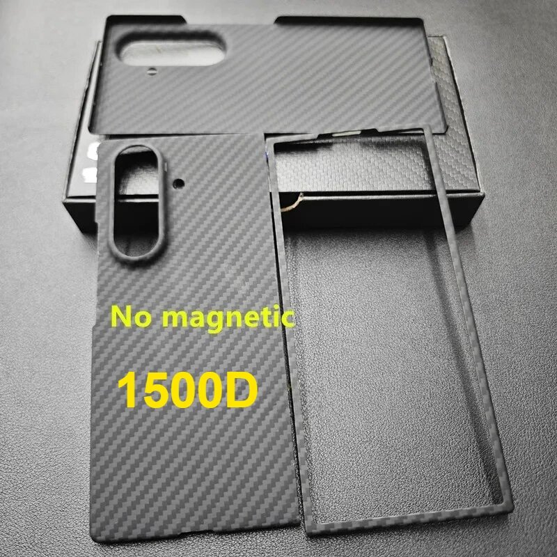 Арамидный магнитный чехол для Samsung Galaxy Z Fold 7, чехол из углеродного No magnetic 1500D