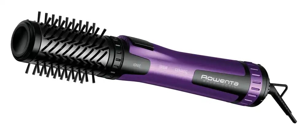Фен-щетка Rowenta CF9525F0 Brush Activ — мощность 1000 Вт, керамика, ионизация, 2 насадки