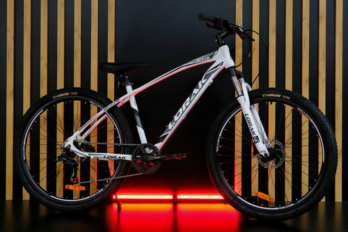 Изображение товара Велосипед горный LORAK Safe 27,5 HD Белый/Черный под рост 155-173 см, алюминиевый, гидравлические тормоза