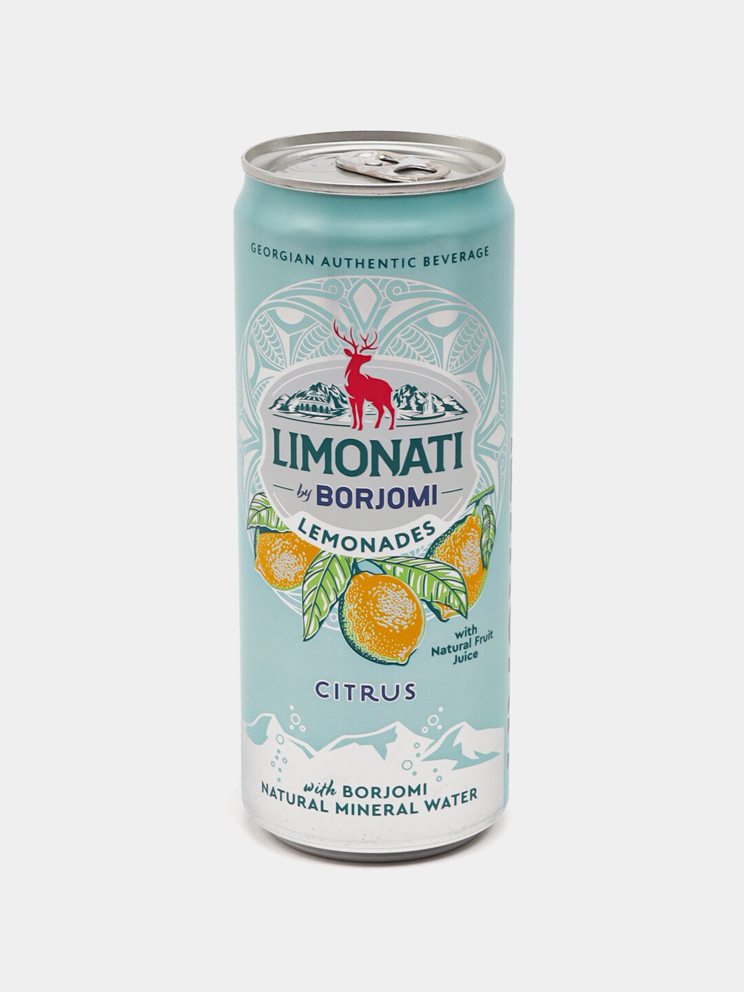 Лимонад Borjom Can Цитрус, 330 мл