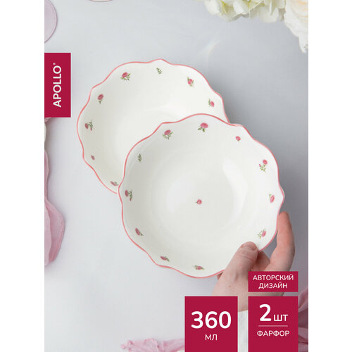 Набор пиал Apollo объем 360 мл диаметр 15 см 2 предмета фарфор 1259₽