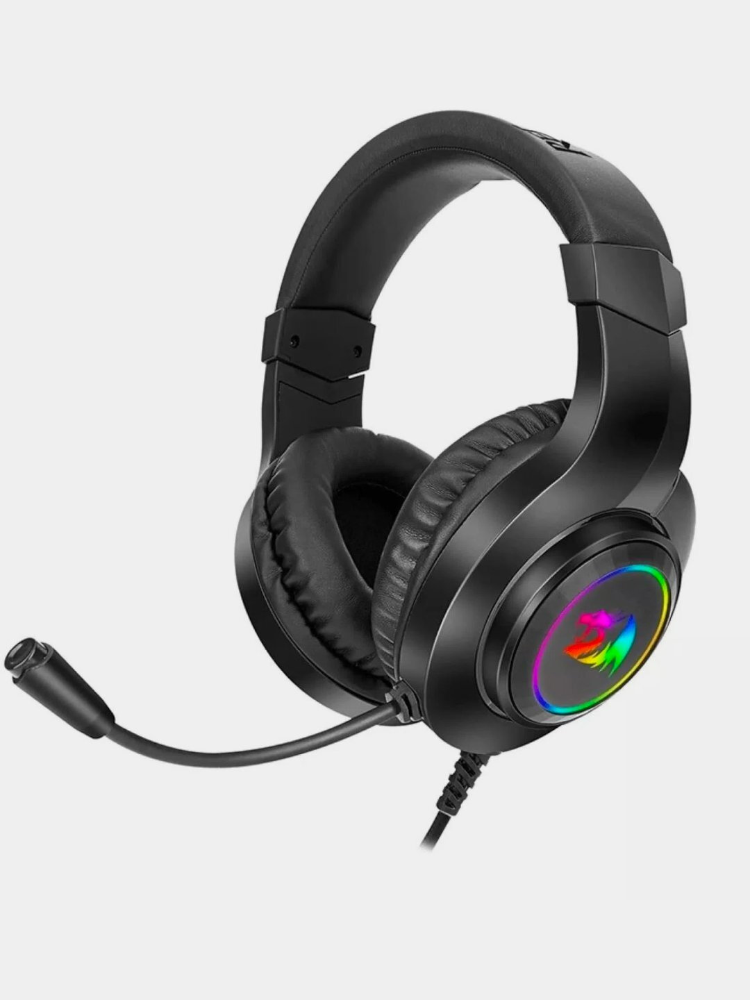 Игровые наушники Redragon HYLAS H260RGB с микрофоном и RGB подсветкой, проводные