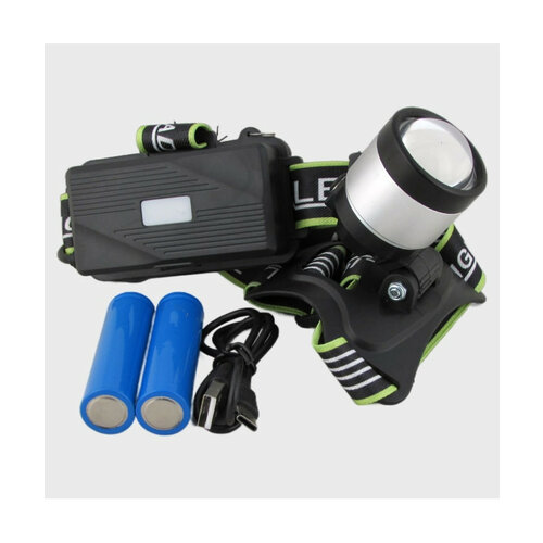 Налобный фонарь с новым диодом TG с хорошей дальностью освещения и с Zoom-ом.