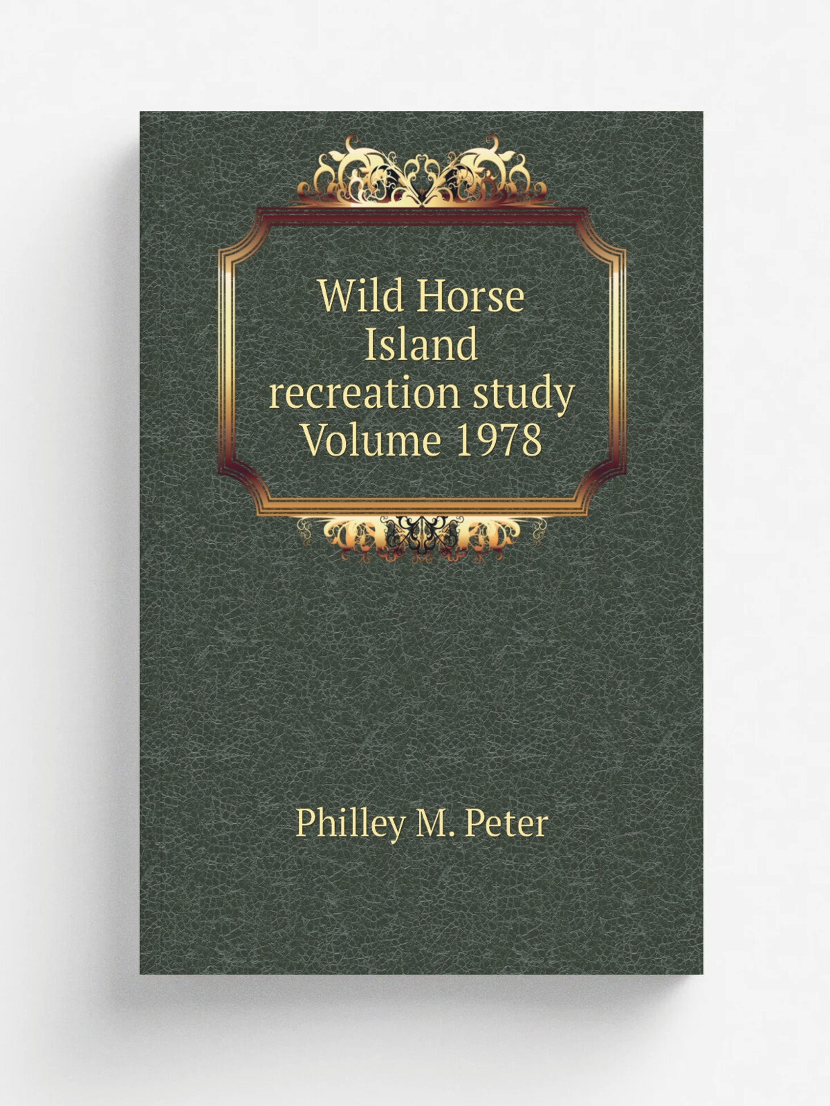 Wild Horse Island recreation study Volume 1978
